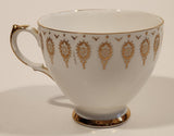 Vintage Ridgway Potteries Gold Pattern Queen Anne Bone China Tea Cup