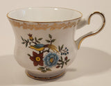 Vintage Royal Grafton Flowers and Birds Fine Bone China Tea Cup Made in England