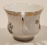 Vintage Royal Grafton Flowers and Birds Fine Bone China Tea Cup Made in England