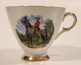 Vintage Royal Windsor Canada The Royal Canadian Mounted Police Fine Bone China Tea Cup Made in England
