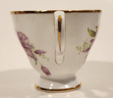 Vintage Grosvenor "Orchid" Pink Flowers Bone China Tea Cup Made in England