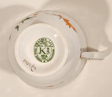 Vintage Royal Windsor Prairie Lily Floral Emblem of Saskatchewan Bone China Tea Cup Made in England
