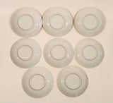 Antique Victorian 24K Gold Porcelain Tea Pot Sugar Bowl Creamer and 8 Tea Cup Saucer Set