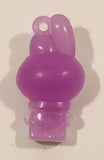 Sanrio My Melody 1" Purple Tall Rubber Toy Figure Keychain Charm