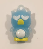 Sanrio Hello Kitty Badtz Maru Light Blue 1" Tall Rubber Toy Figure Keychain Charm