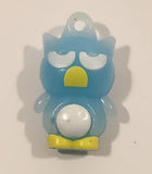 Sanrio Hello Kitty Badtz Maru Light Blue 1" Tall Rubber Toy Figure Keychain Charm