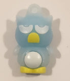 Sanrio Hello Kitty Badtz Maru Light Blue 1" Tall Rubber Toy Figure Keychain Charm