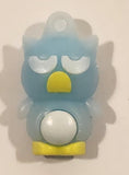 Sanrio Hello Kitty Badtz Maru Light Blue 1" Tall Rubber Toy Figure Keychain Charm