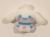 Sanrio Hello Kitty Cinnamoroll 1" Tall Rubber Toy Figure Keychain Charm