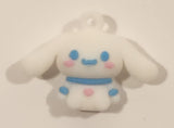 Sanrio Hello Kitty Cinnamoroll 1" Tall Rubber Toy Figure Keychain Charm