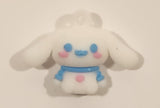 Sanrio Hello Kitty Cinnamoroll 1" Tall Rubber Toy Figure Keychain Charm