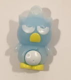 Sanrio Hello Kitty Badtz Maru Light Blue 1" Tall Rubber Toy Figure Keychain Charm