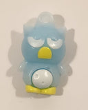 Sanrio Hello Kitty Badtz Maru Light Blue 1" Tall Rubber Toy Figure Keychain Charm