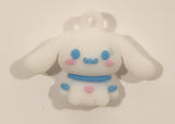 Sanrio Hello Kitty Cinnamoroll 1" Tall Rubber Toy Figure Keychain Charm