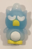 Sanrio Hello Kitty Badtz Maru Light Blue 1" Tall Rubber Toy Figure Keychain Charm