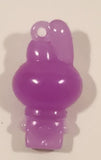 Sanrio My Melody 1" Purple Tall Rubber Toy Figure Keychain Charm