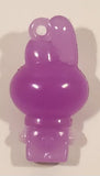 Sanrio My Melody 1" Purple Tall Rubber Toy Figure Keychain Charm