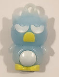 Sanrio Hello Kitty Badtz Maru Light Blue 1" Tall Rubber Toy Figure Keychain Charm
