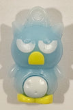 Sanrio Hello Kitty Badtz Maru Light Blue 1" Tall Rubber Toy Figure Keychain Charm