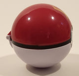 Nintendo Pokemon Pop Action Pikachu's Pokeball Red and White with Lightning Bolt Opening Plastic Toy Ball