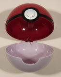 Nintendo Pokemon Pop Action Pikachu's Pokeball Red and White with Lightning Bolt Opening Plastic Toy Ball