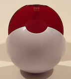 Nintendo Pokemon Pop Action Pikachu's Pokeball Red and White with Lightning Bolt Opening Plastic Toy Ball