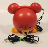Memorex Disney Mickey Mouse Ears and Feet Red and Yellow Telephone Model DPH8020-C