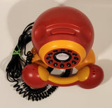 Memorex Disney Mickey Mouse Ears and Feet Red and Yellow Telephone Model DPH8020-C