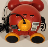 Memorex Disney Mickey Mouse Ears and Feet Red and Yellow Telephone Model DPH8020-C