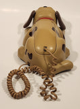 1994 ACL American Canyon Ltd Dr. Dog Brown Dog Shaped Telephone Phone with Opening Eyes and Lifting Ears