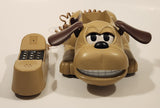 1994 ACL American Canyon Ltd Dr. Dog Brown Dog Shaped Telephone Phone with Opening Eyes and Lifting Ears