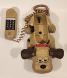 1994 ACL American Canyon Ltd Dr. Dog Brown Dog Shaped Telephone Phone with Opening Eyes and Lifting Ears