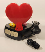 KNG America Disney Mickey Mouse and Minnie Mouse Heart Themed Animated Talking Phone 9" Tall