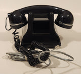 Conair Metropolis Vintage Rotary Style Push Button Black Telephone Model SW2504