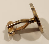 Vintage 1953 Omega Queen Elizabeth II Coronation Coin Gold Tone Cufflink (Single)