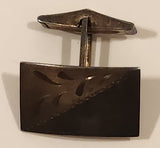 Vintage 1970s Smith and Bond Smibo Sterling Cufflink Single