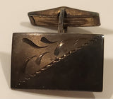 Vintage 1970s Smith and Bond Smibo Sterling Cufflink Single