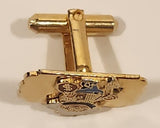 Vintage Joe Juneau Alaska Gold Miner Cufflink (Single)