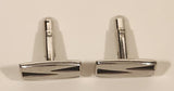 Vintage Speidel U.S.A. Art Deco Triangles Silver Tone Cufflinks