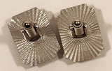 Vintage Tigers Eye Silver Tone Cufflinks