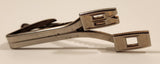 Vintage Hickok U.S.A. B D Initials Monogrammed Silver Tone Tie Clip