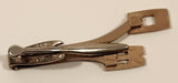 Vintage Hickok U.S.A. B D Initials Monogrammed Silver Tone Tie Clip
