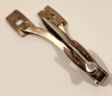 Vintage Hickok U.S.A. B D Initials Monogrammed Silver Tone Tie Clip
