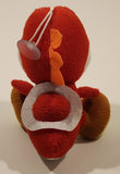 Nintendo Super Mario Bros. Red Yoshi 7" Tall Stuffed Plush Toy with Suction Cup