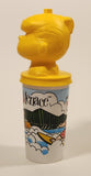 Vintage 1980s Dairy Queen Dennis The Menace Yellow Blow Mold Lid Plastic Cup