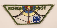 Girl Guides Robin's Roost Embroidered Fabric Patch Badge