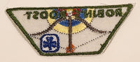 Girl Guides Robin's Roost Embroidered Fabric Patch Badge