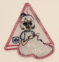 Girl Guides Spark Sleepover Embroidered Fabric Patch Badge