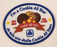 Girl Guides Cookie All Stars 2015 Mint 2016 Classic Group Sales Ventes en group Embroidered Fabric Patch Badge