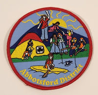 Girl Guides Abbotsford District Embroidered Fabric Patch Badge